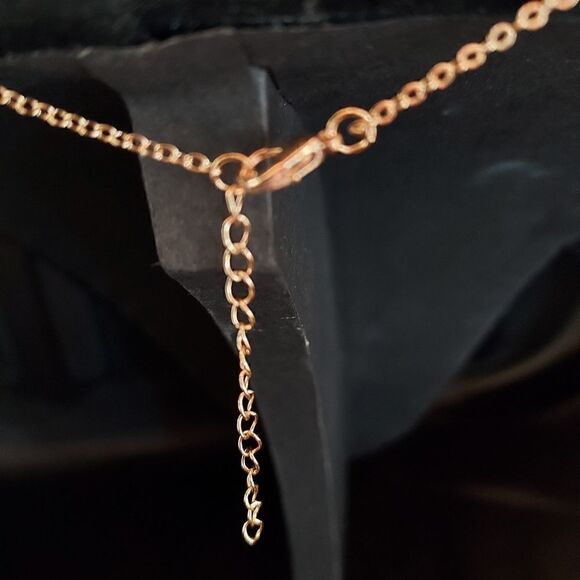 GOLD PLATED FREE SPIRIT DRAGONFLY PENDANT NECKLACE WITH INSPIRATIONAL CARD - Picture 9 of 10